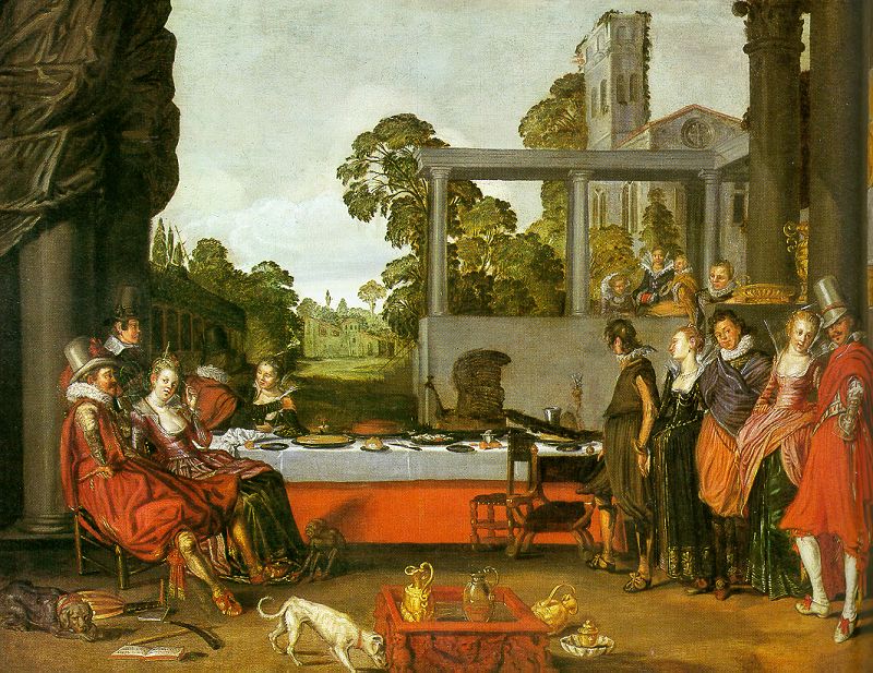 Willem Buytewech Merry Company in the Open Air